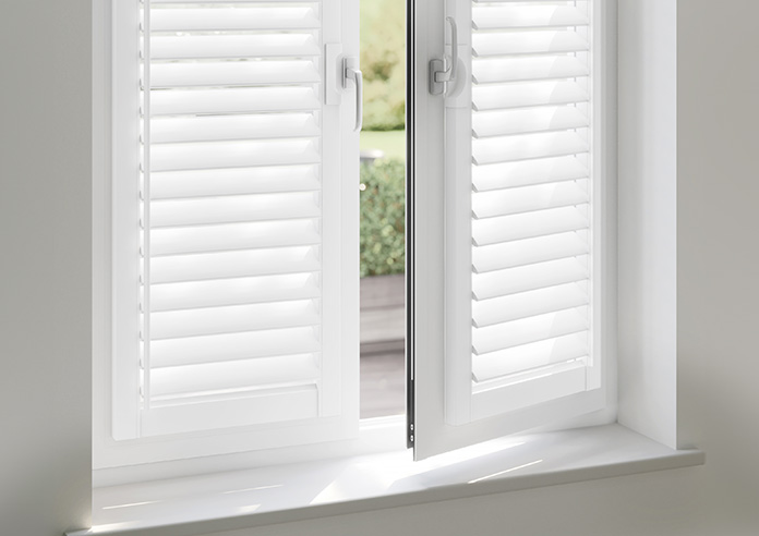 Sierra, Ice White - Perfect Fit Shutter Blind - Image 9